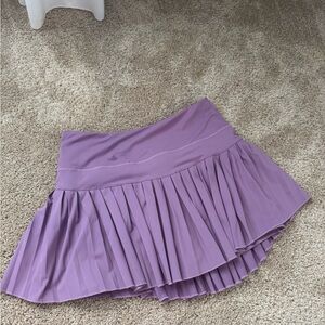 Amazon Purple Asymmetrical Skater Skirt Mini